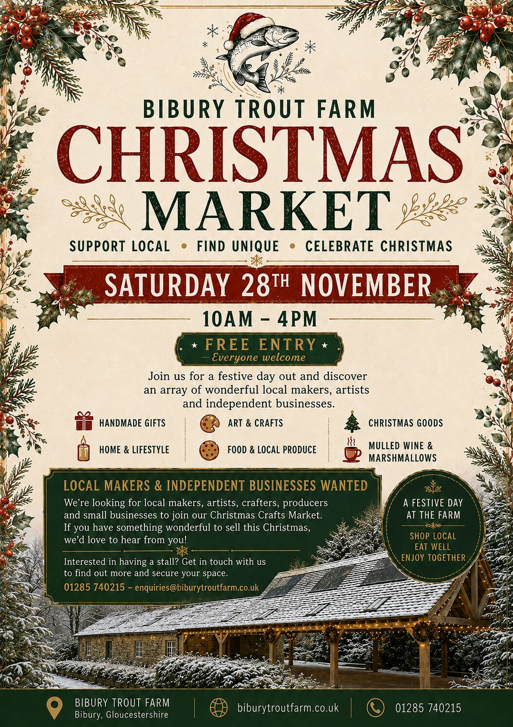 Bibury Trout Christmas Market